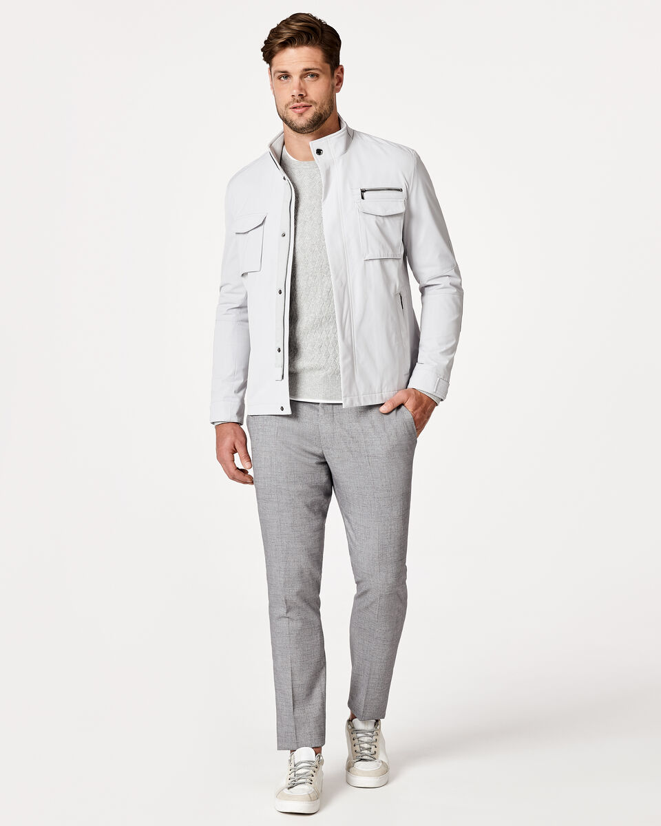 Harrisdale Casual Jacket, Light Grey, hi-res